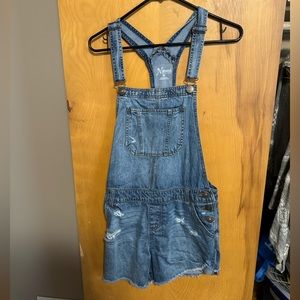 Medium Jean Short Overalls